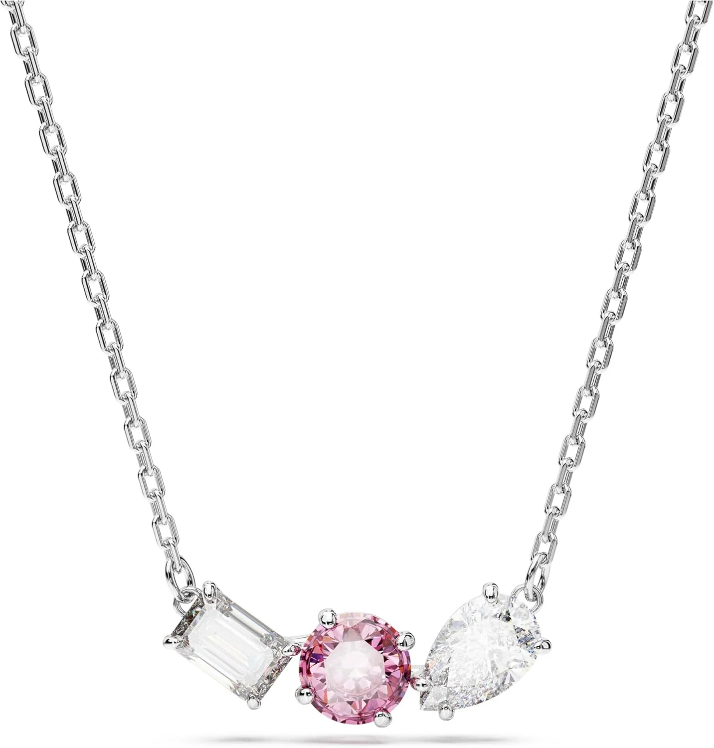 آویز سواروسکی Mesmera، برش های ترکیبی، صورتی، روکش رودیوم