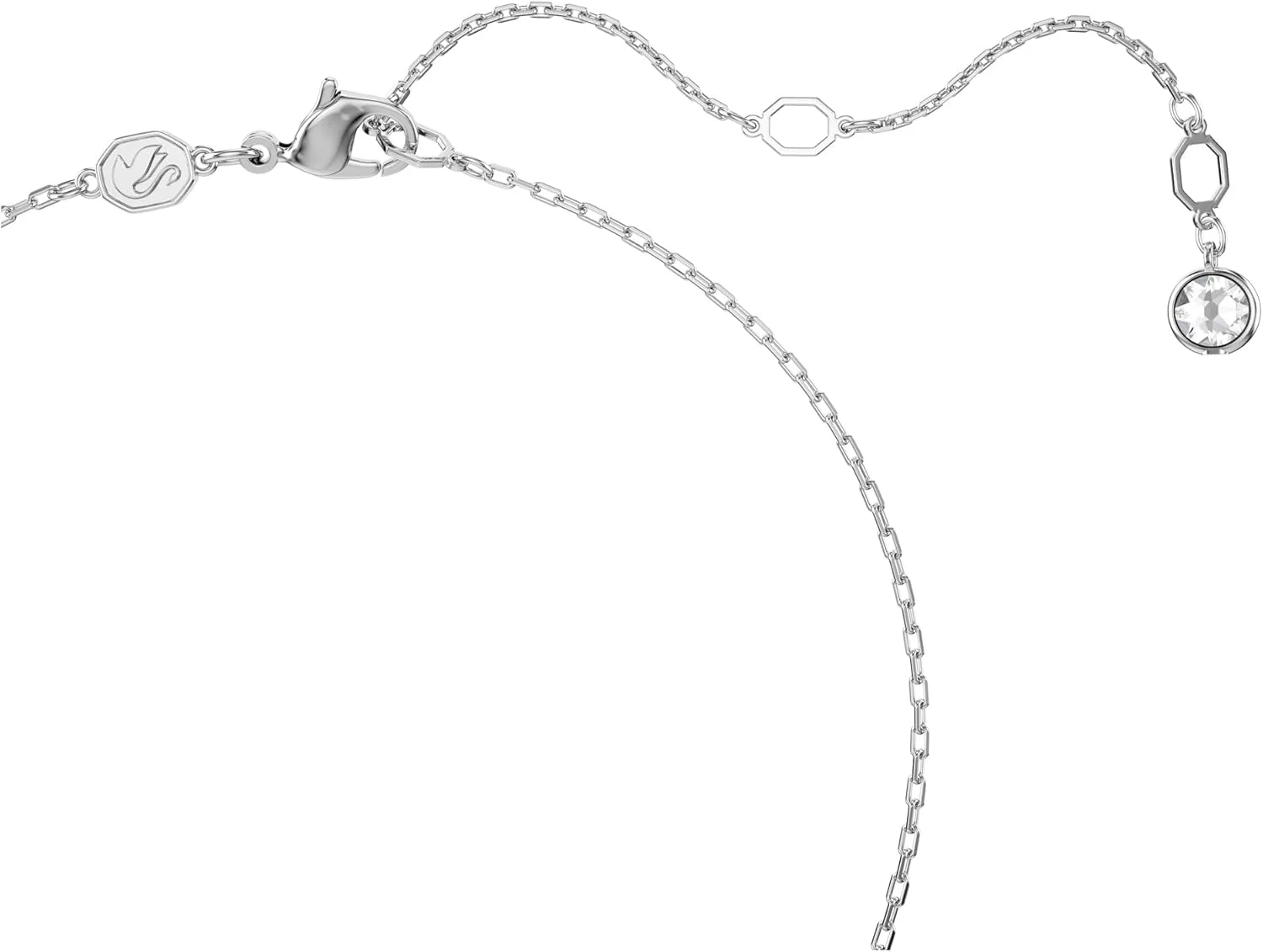 آویز سواروسکی مدل Idyllia 5680013 گل آبی