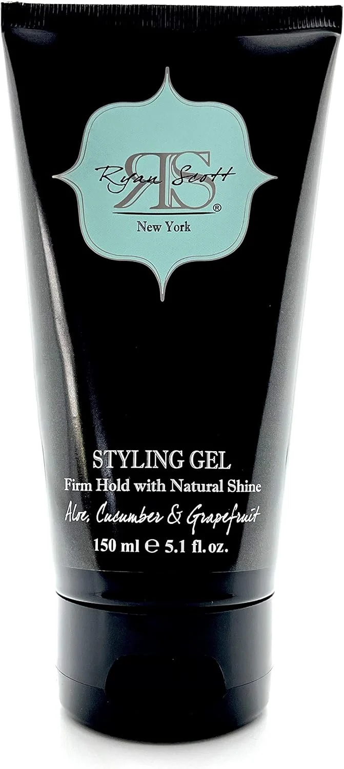 ژل حالت دهنده مو رایان اسکات RS، بدون ایجاد پوسته و فاقد الکل، با قدرت نگهداری قوی و درخشش طبیعی. حاوی آلوئه ورا، خیار و رایحه گریپ فروت، 150 میلی لیتر.