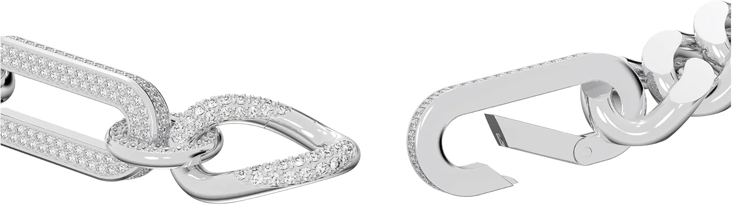 ست گردنبند و گوشواره کریستال Dextera، روکش رودیوم و روکش طلایی