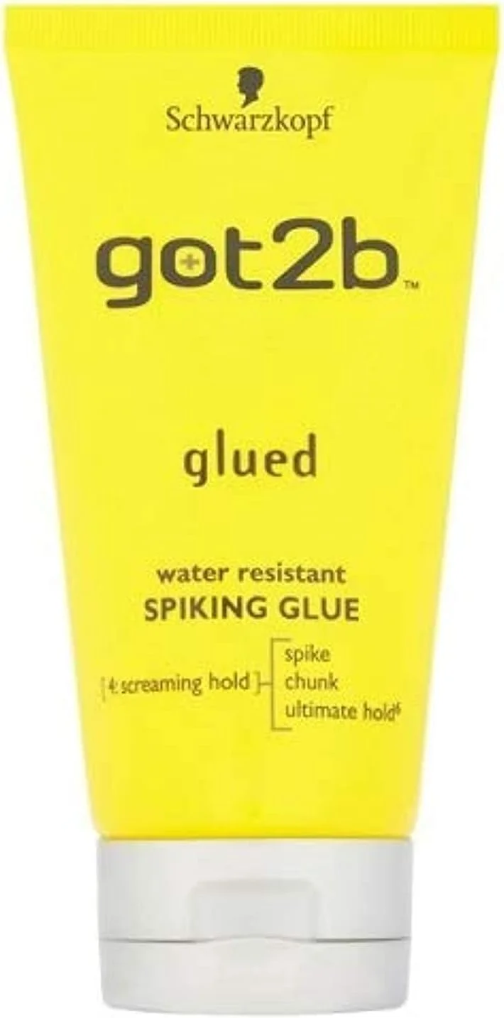 چسب حالت دهنده مو شوارتسکف گات تو بی مدل Glued مقاوم در برابر آب (150 میلی لیتر)