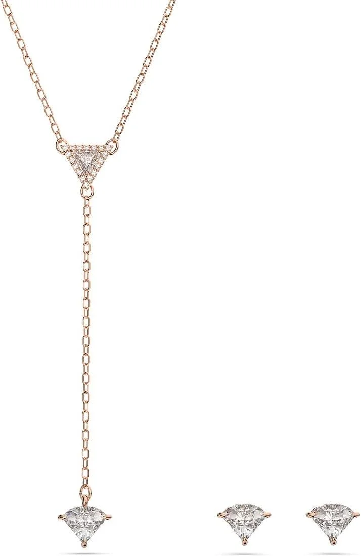 گردنبند سواروسکی ORTYX: ست سفید/رز 5643730 برند، یونیکا، فلز غیر قیمتی، بدون سنگ قیمتی