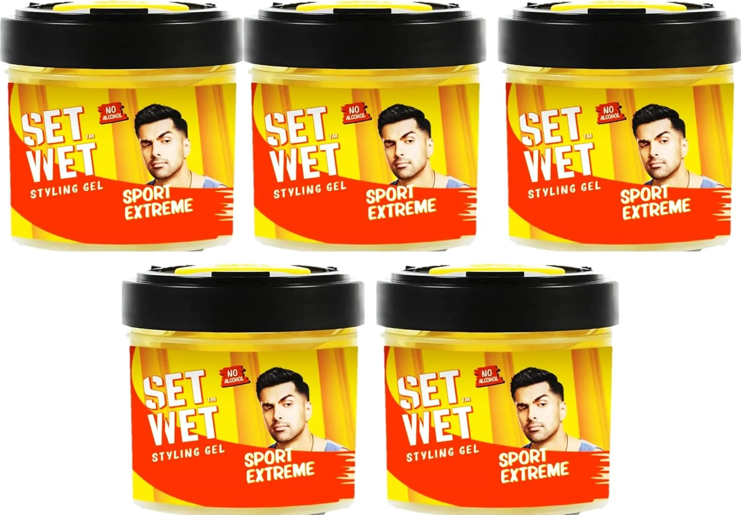 ژل حالت دهنده مو مردانه ست وت - اسپرت اکستریم، 250 گرم (بسته 5 عددی) > humarabazar