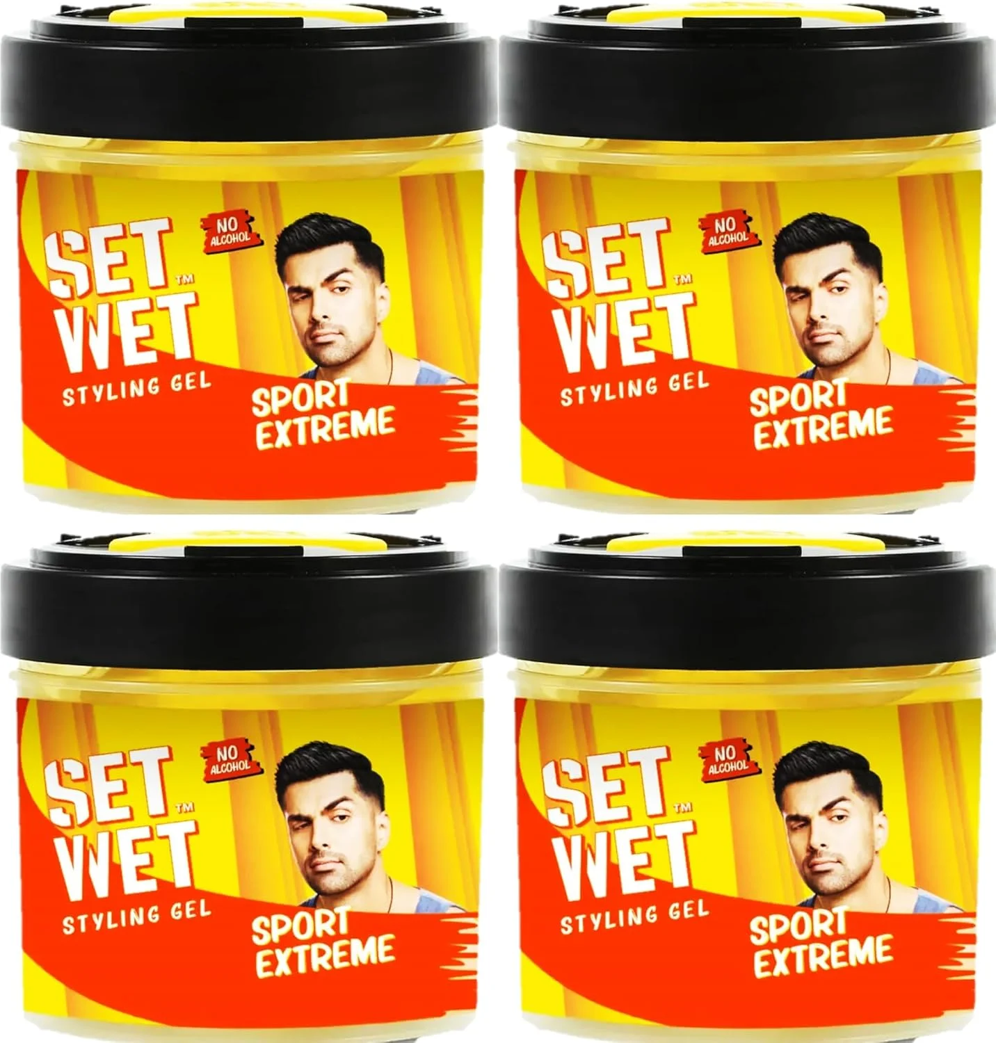 ژل حالت دهنده مو مردانه ست وت - اسپرت اکستریم، 250 گرمی (بسته 4 عددی) > humarabazar