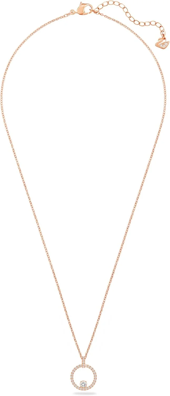 گردنبند، گوشواره و دستبند کالکشن دایره خلاقیت، کریستال های شفاف