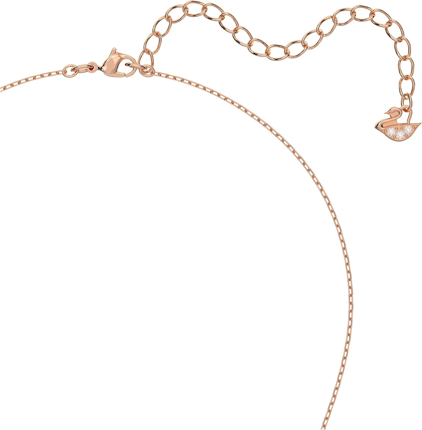 مجموعه جواهرات سانشاین سواروفسکی، کریستال های صورتی، روکش طلایی رزگلد