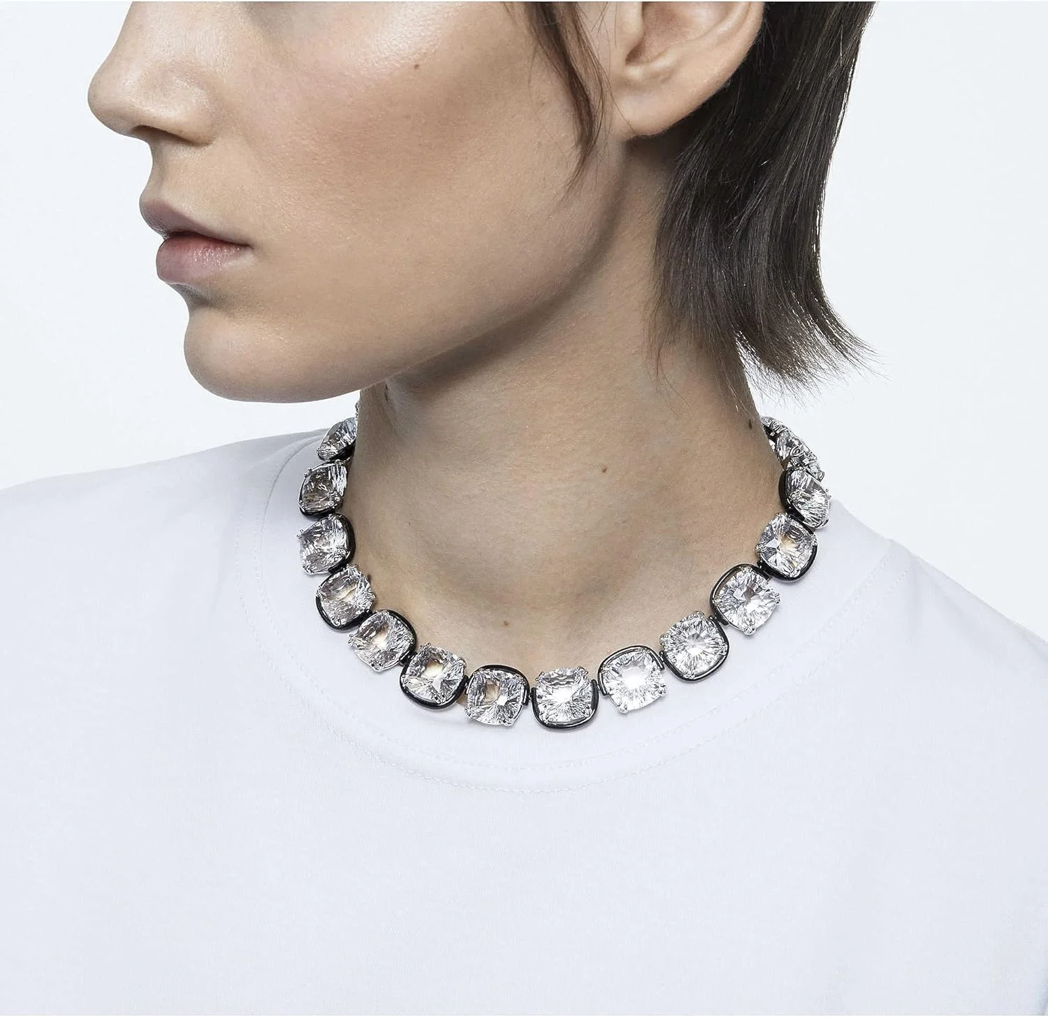 مجموعه جواهرات کریستالی هارمونیا سواروسکی، کریستال های شفاف مجموعه جواهرات کریستالی هارمونیا سواروسکی، کریستال های شفاف