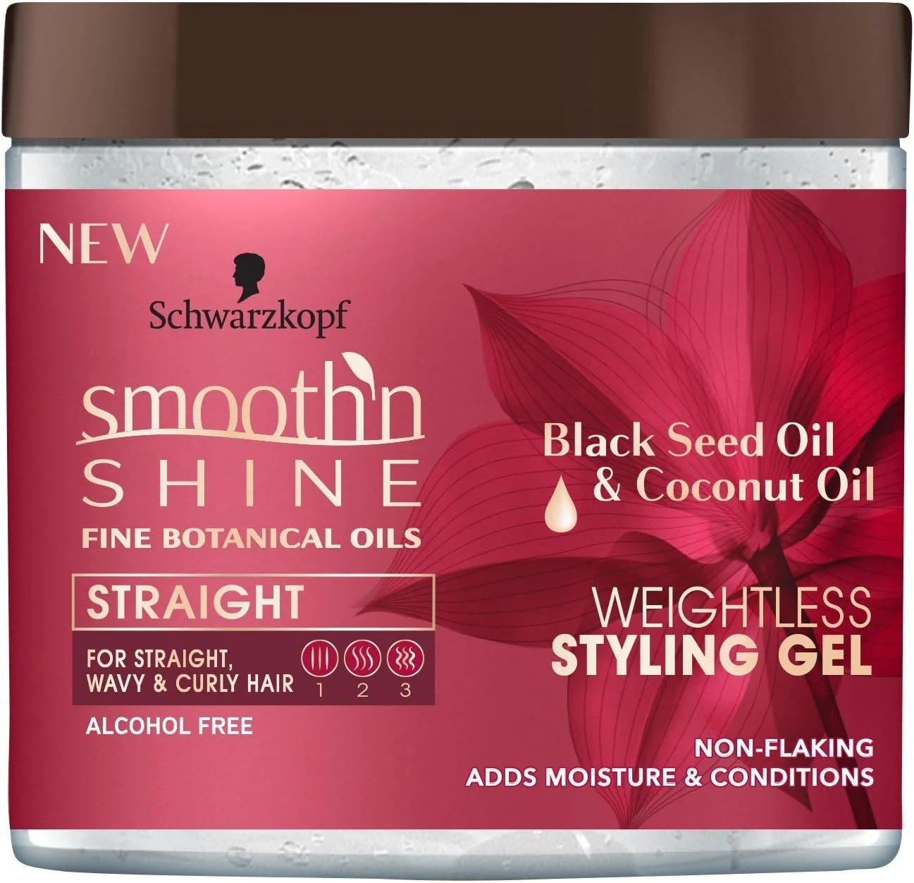 ژل حالت دهنده مو صاف و درخشان، 470 میلی لیتر