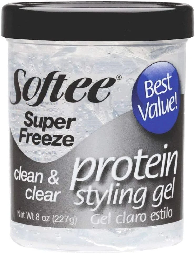 ژل حالت دهنده مو سوفتی پروتئین سوپر فریز 226 گرم، بسته 3 عددی