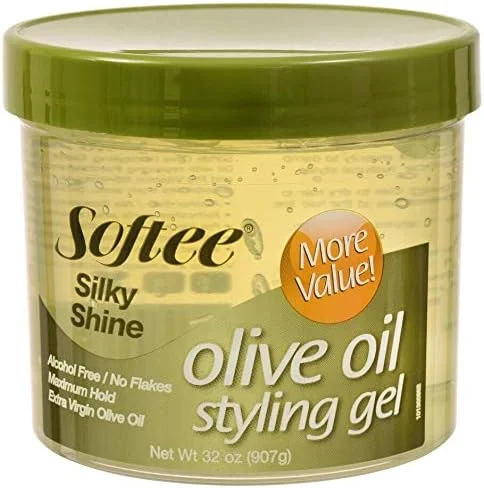 ژل حالت دهنده مو حاوی روغن زیتون Softee، حجم ۹۴۶ میلی لیتر