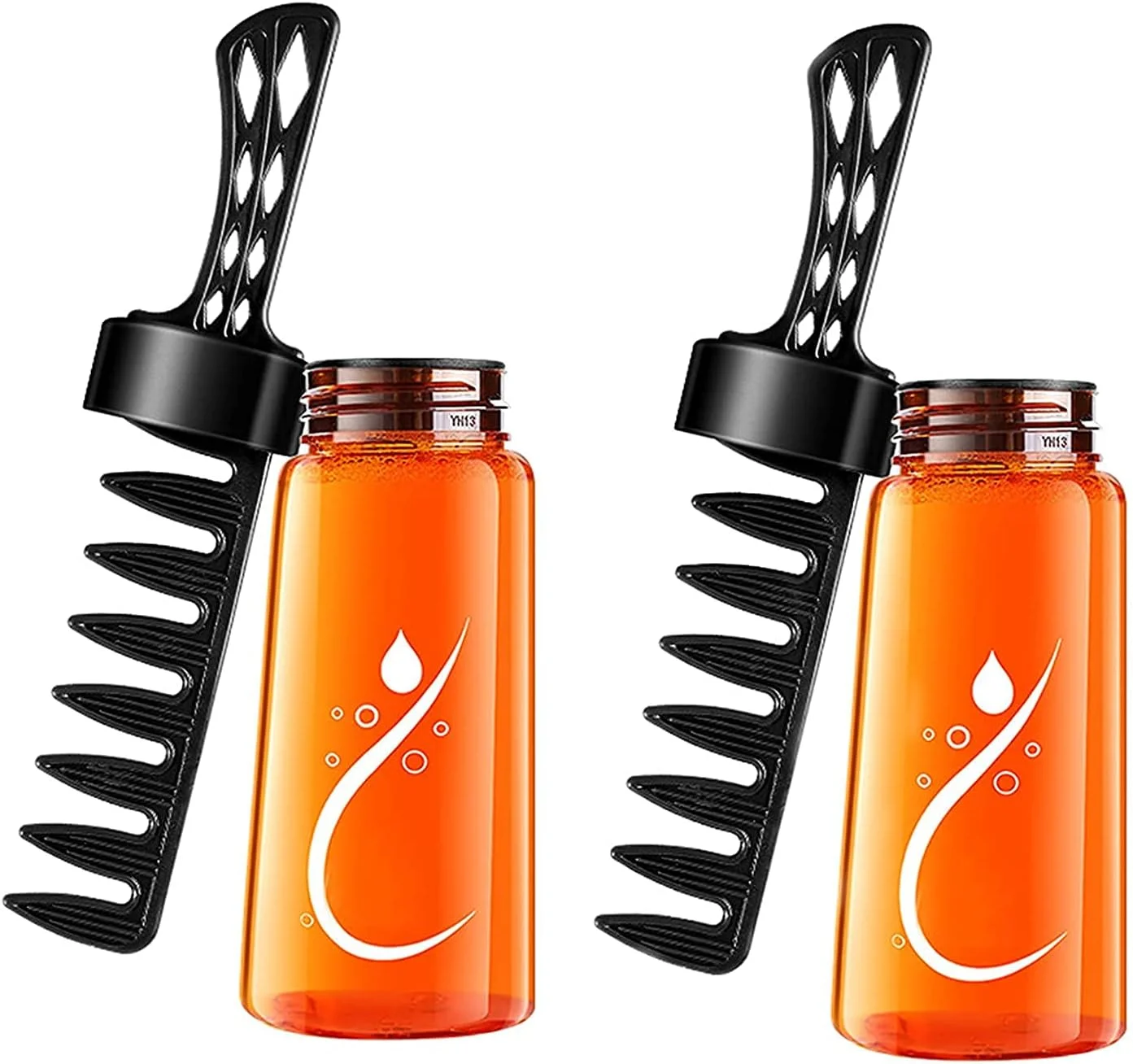 ژل حالت دهنده مو مردانه، کرم ژل حالت دهنده مو با قدرت نگه دارندگی بالا به همراه شانه دندانه پهن، کرم حالت دهنده مو سبک و مرطوب کننده مناسب برای اکثر انواع مو (2 عدد)