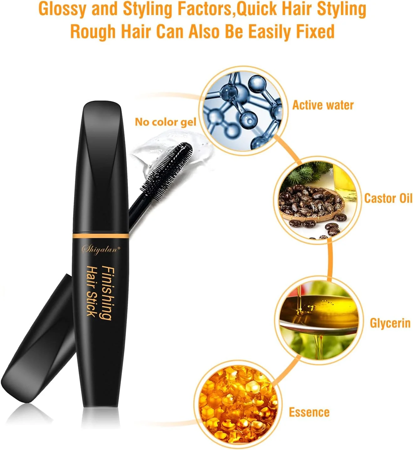 استیک حالت دهنده موی سر سوفیا برای خانم ها، مواد طبیعی، کنترل وز مو، ریمل مو برای موهای فراری - ژل مو برای انواع مو، 16 میلی لیتر