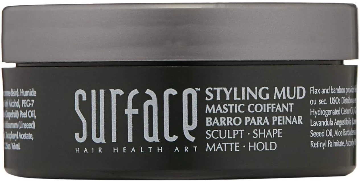 خمیر حالت دهنده مو مردانه Surface Hair، حالت دهی مات برای شکل دادن، مجسمه سازی و نگه داشتن، 63 گرم