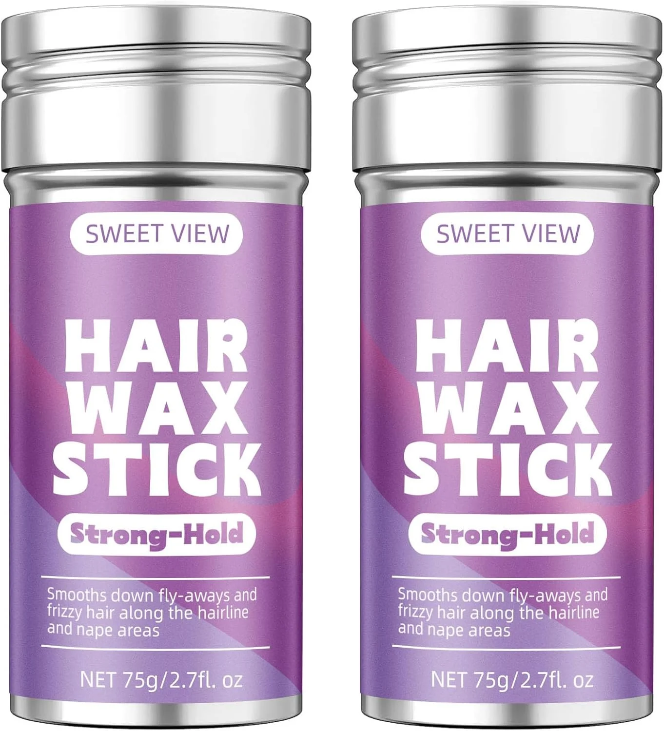 استیک واکس مو SWEET VIEW، نگهدارنده انعطاف پذیر، حالت دهنده موهای وز شده، ژل/کرم مو برای دم اسبی صاف، از بین برنده موخوره و وز، پماد حالت دهنده مو برای کودکان استیک واکس مو SWEET VIEW، نگهدارنده انعطاف پذیر، حالت دهنده موهای وز شده، ژل/کرم مو برای دم اسبی صاف، از بین برنده موخوره و وز، پماد حالت دهنده مو برای کودکان