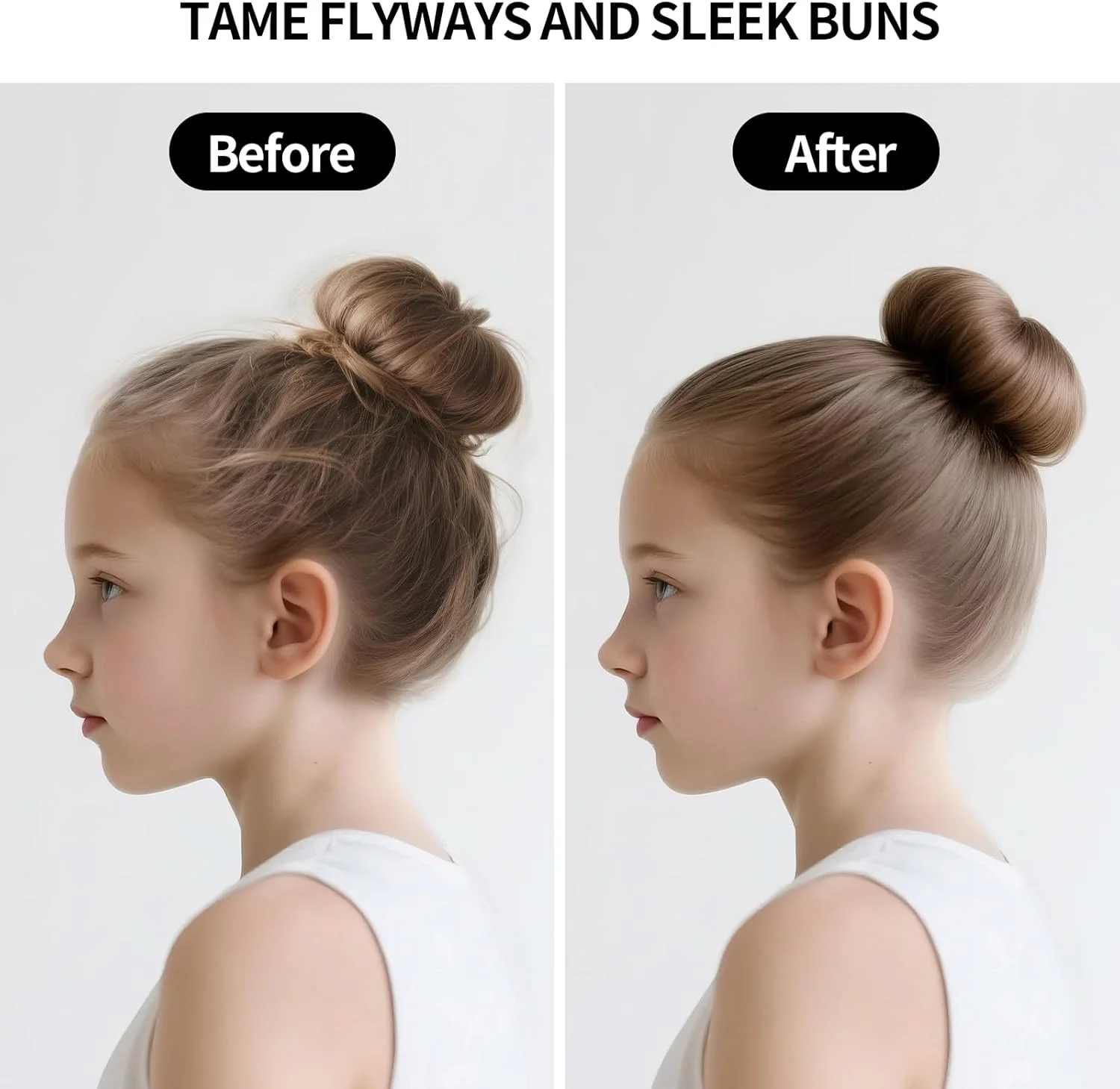 استیک واکس مو SWEET VIEW، نگهدارنده انعطاف پذیر، حالت دهنده موهای وز شده، ژل/کرم مو برای دم اسبی صاف، از بین برنده موخوره و وز، پماد حالت دهنده مو برای کودکان