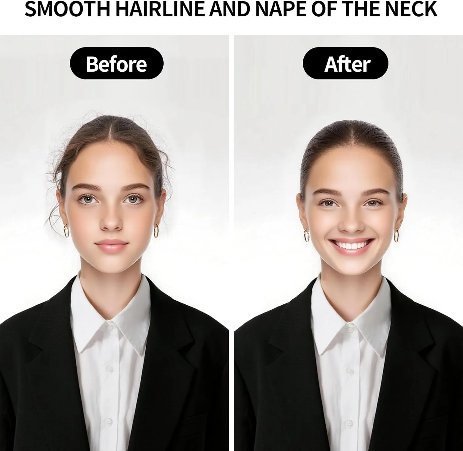 استیک واکس مو SWEET VIEW، نگهدارنده انعطاف پذیر، حالت دهنده موهای وز شده، ژل/کرم مو برای دم اسبی صاف، از بین برنده موخوره و وز، پماد حالت دهنده مو برای کودکان