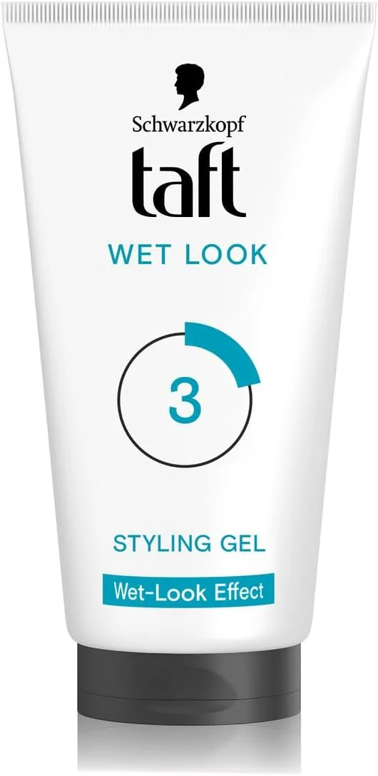 ژل حالت دهنده مو با جلوه خیس تافت، 150 میلی لیتر ژل حالت دهنده مو با جلوه خیس تافت، 150 میلی لیتر