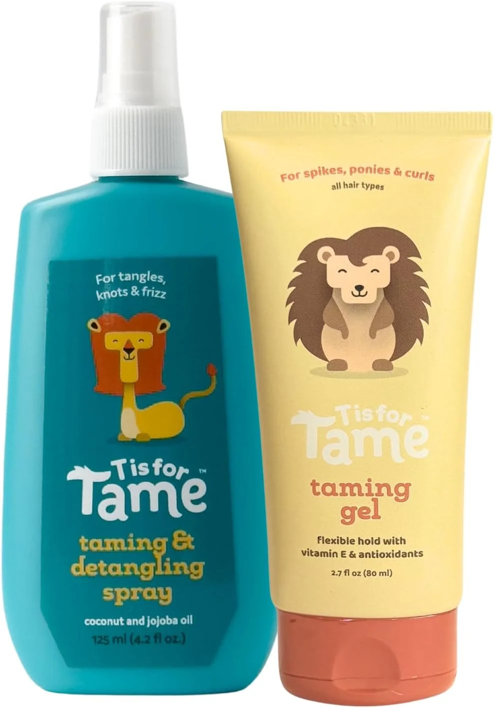 مجموعه ژل حالت دهنده و اسپری موی کودکانه، ژل و اسپری کاملا طبیعی و بدون الکل برای کودکان و نوپایان