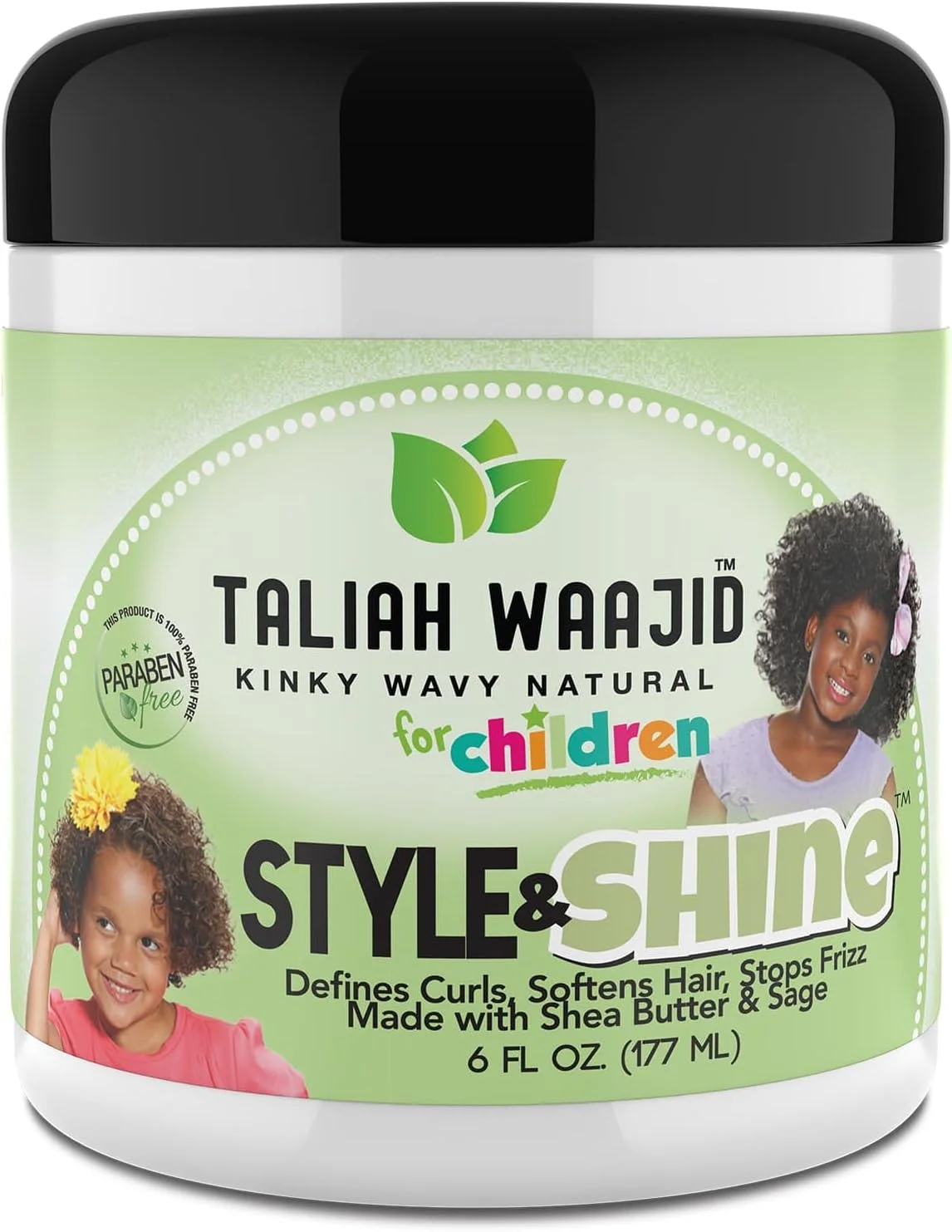 حالت دهنده و براق کننده گیاهی مو تالیا واجید برای موهای طبیعی، 170 گرم