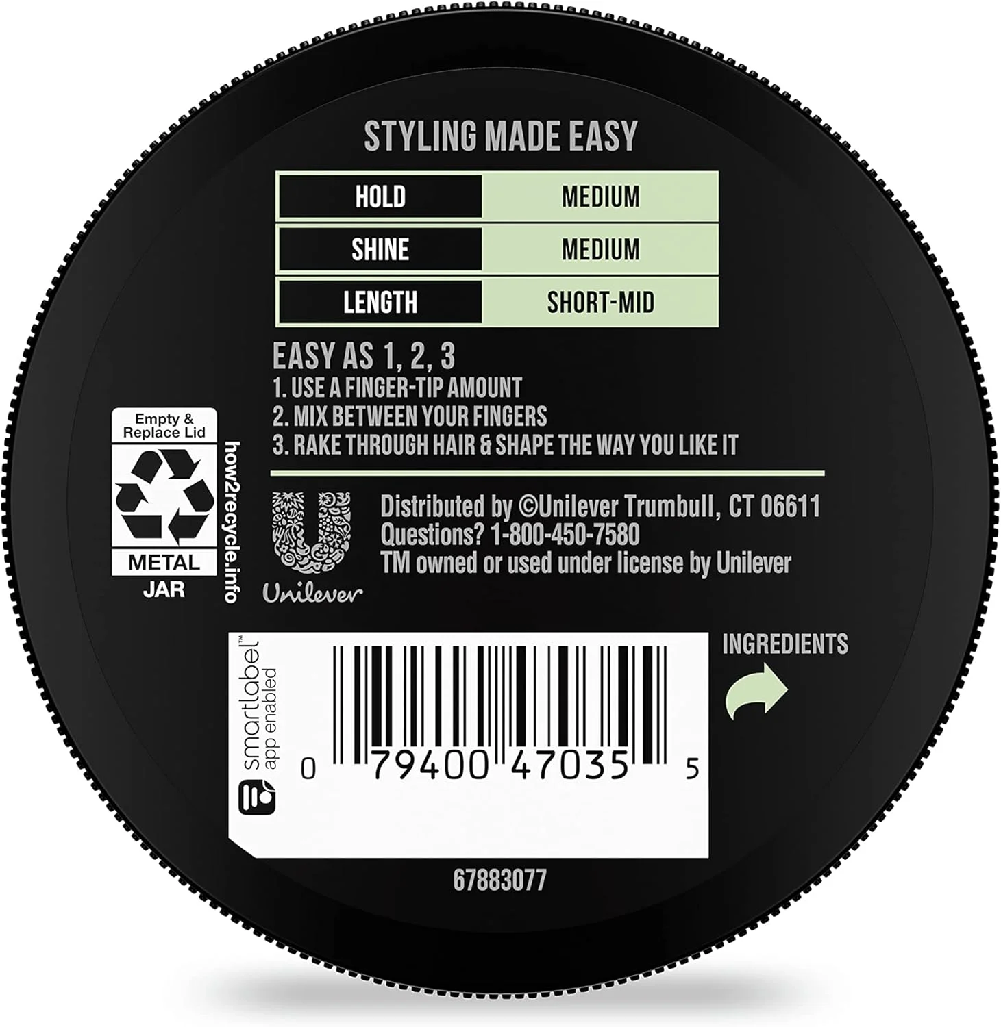 کرم حالت دهنده مو آکس، با قدرت نگهداری متوسط و درخشش متوسط، برای ایجاد ظاهری طبیعی، افزایش حجم و فرم مو، 75 گرم