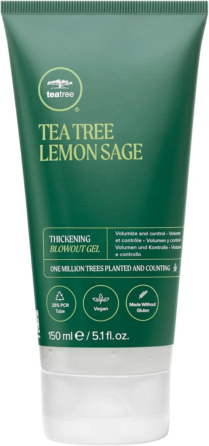 ژل حالت دهنده و حجم دهنده مو با عصاره درخت چای، لیمو و مریم گلی، مناسب موهای نازک، 150 میلی لیتر ژل حالت دهنده و حجم دهنده مو با عصاره درخت چای، لیمو و مریم گلی، مناسب موهای نازک، 150 میلی لیتر