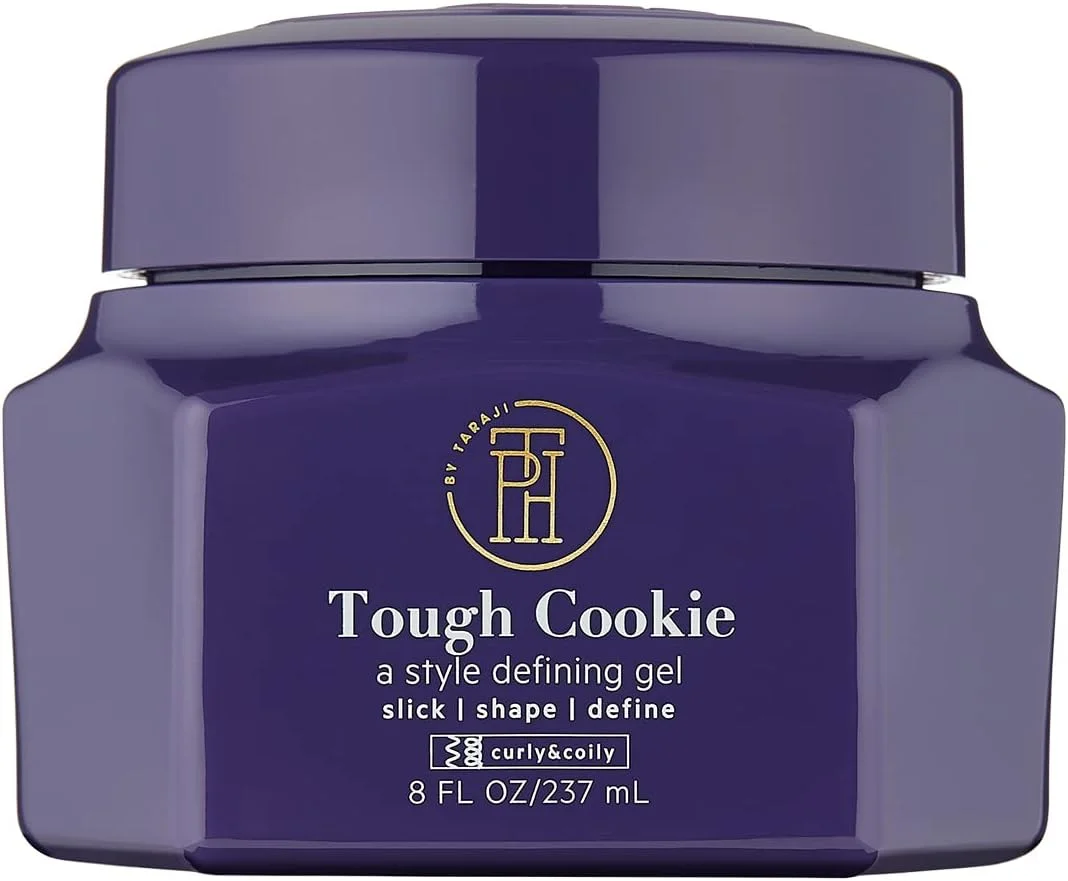 ژل حالت دهنده مو TPH by Taraji مدل Tough Cookie حجم 240 میلی لیتر غنی شده با روغن های بائوباب، تخم کتان و کرچک، مناسب موهای فر و مجعد، بدون سولفات، بدون تست حیوانی و وگان (Tough Cookie) ژل حالت دهنده مو TPH by Taraji مدل Tough Cookie حجم 240 میلی لیتر غنی شده با روغن های بائوباب، تخم کتان و کرچک، مناسب موهای فر و مجعد، بدون سولفات، بدون تست حیوانی و وگان (Tough Cookie)