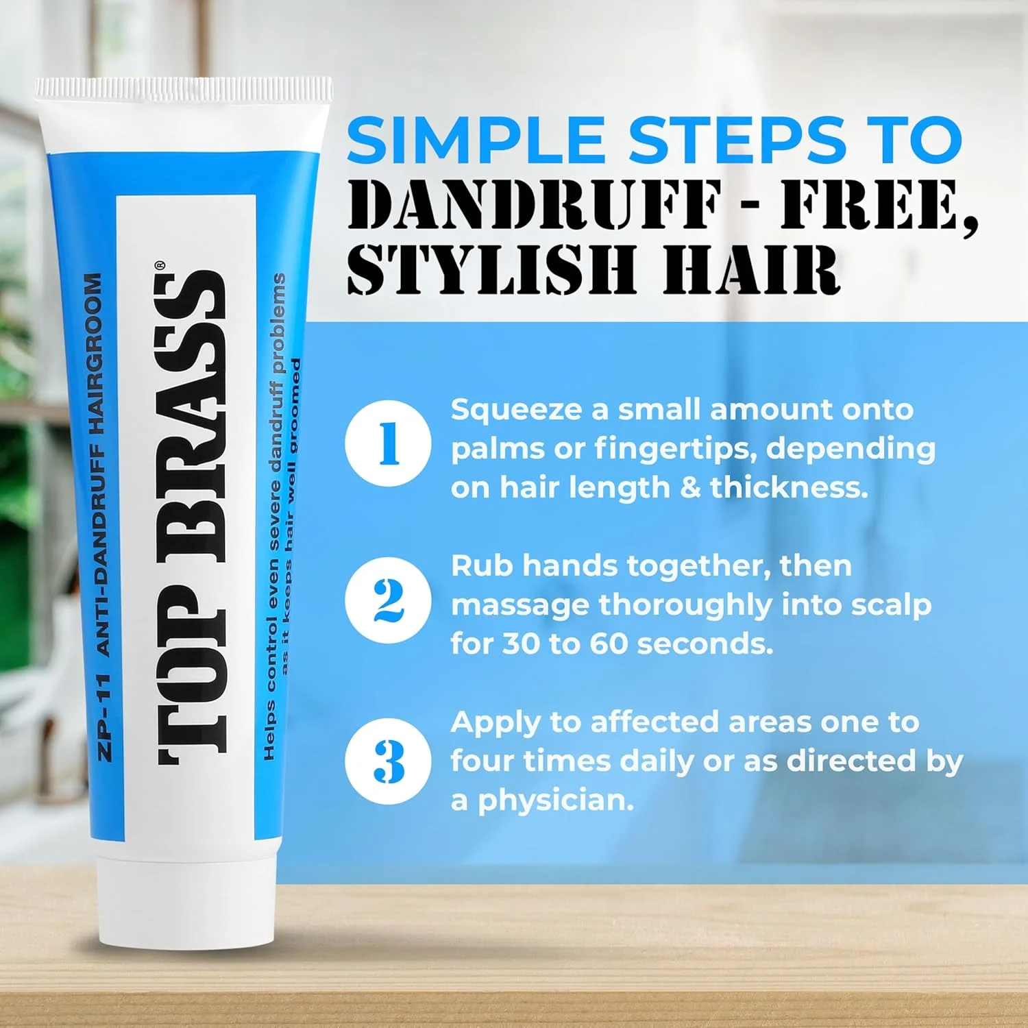 کرم موی ضد شوره سر تاپ برس ZP-11 (بسته 3 عددی) کرم موی ضد شوره سر تاپ برس ZP-11 (بسته 3 عددی)