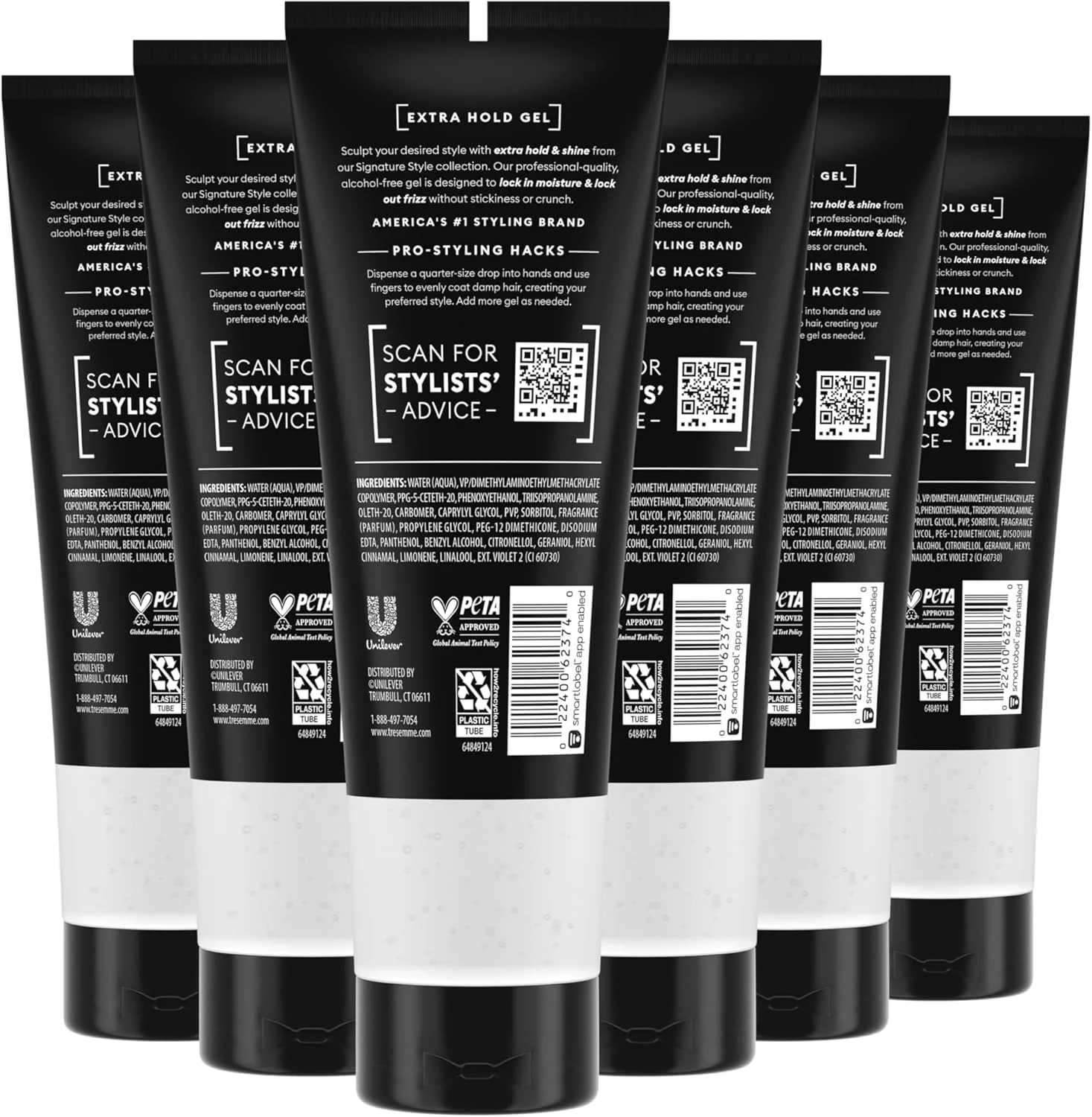 ژل حالت دهنده مو TRESemmé TRES Two، حالت دهنده قوی و کنترل کننده مو برای انواع مو، 255 گرم (بسته 6 عددی) ژل حالت دهنده مو TRESemmé TRES Two، حالت دهنده قوی و کنترل کننده مو برای انواع مو، 255 گرم (بسته 6 عددی)