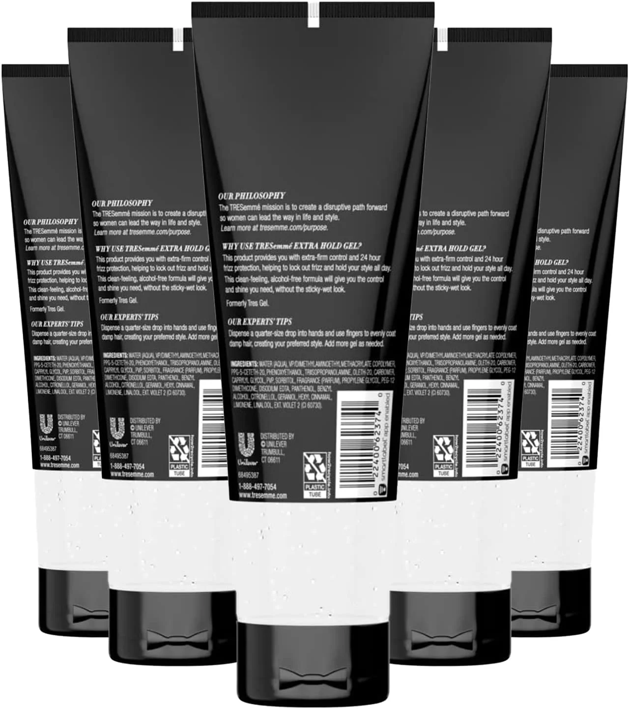 ژل موی حالت دهنده قوی TRESemmé TRES Two، 255 گرم (بسته 5 عددی) ژل موی حالت دهنده قوی TRESemmé TRES Two، 255 گرم (بسته 5 عددی)