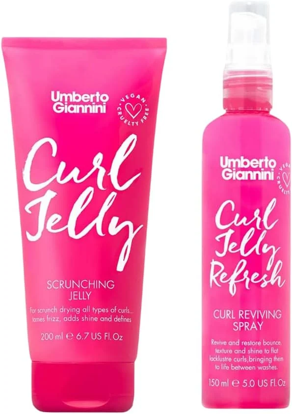 ژل حالت دهنده موی فر اومبرتو جیانینی مدل Curl Jelly، حجم 200 میلی لیتر، بدون تست حیوانی و فاقد مواد مضر، مناسب برای موهای فر و مجعد، 150 میلی لیتر (اسپری Curl Jelly و Jelly Refresh) ژل حالت دهنده موی فر اومبرتو جیانینی مدل Curl Jelly، حجم 200 میلی لیتر، بدون تست حیوانی و فاقد مواد مضر، مناسب برای موهای فر و مجعد، 150 میلی لیتر (اسپری Curl Jelly و Jelly Refresh)