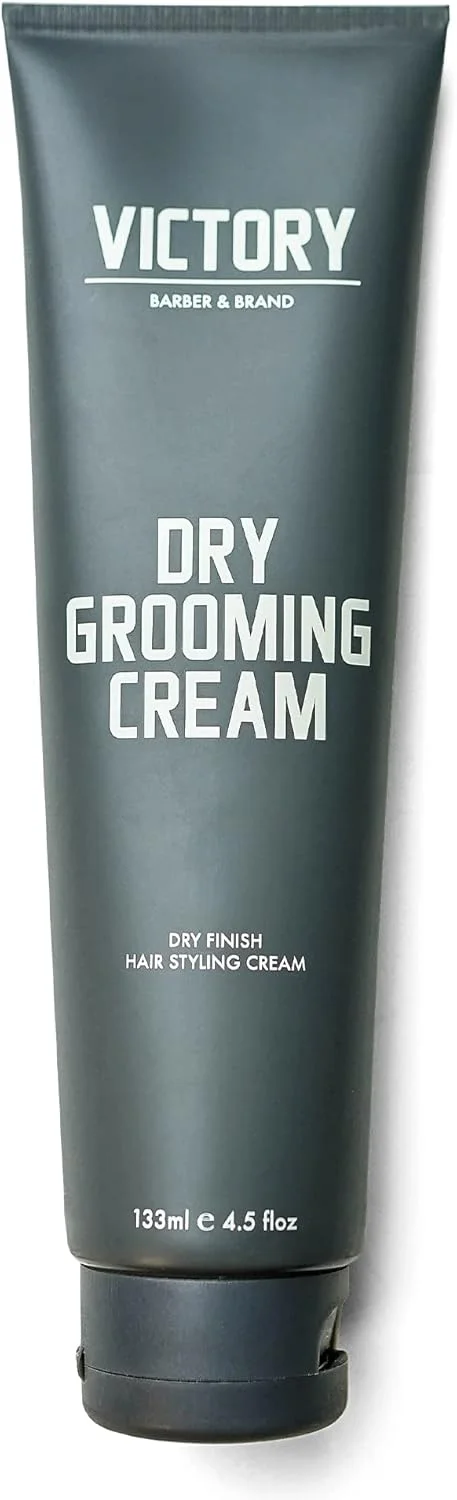 کرم حالت دهنده موی خشک مردانه Victory Barber & Brand | محصولات موی مردانه ساخت ایالات متحده آمریکا | کرم حالت دهنده ضد وز | پماد موج دهنده برای حالت دادن به موهای متوسط با ظاهری طبیعی کرم حالت دهنده موی خشک مردانه Victory Barber & Brand | محصولات موی مردانه ساخت ایالات متحده آمریکا | کرم حالت دهنده ضد وز | پماد موج دهنده برای حالت دادن به موهای متوسط با ظاهری طبیعی