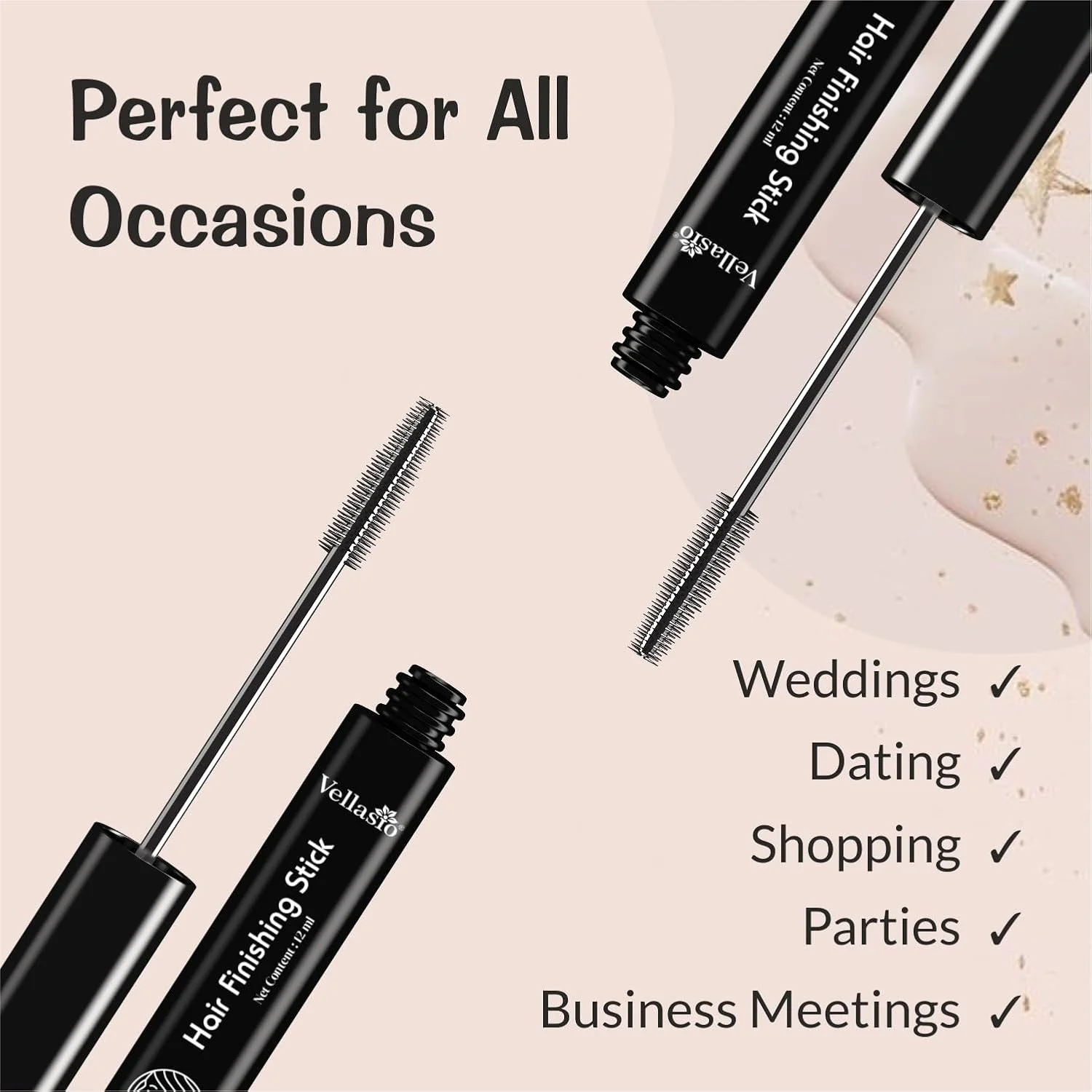 استیک حالت دهنده موی ولاسیو پریمیوم برای خانم ها، راه حلی صاف و غیر چرب برای موهای وز شده | اثر سفیدی به جا نمی گذارد | ژل موی بچه، کرم حالت دهنده موهای خرد شده کوچک 12 میلی لیتر استیک حالت دهنده موی ولاسیو پریمیوم برای خانم ها، راه حلی صاف و غیر چرب برای موهای وز شده | اثر سفیدی به جا نمی گذارد | ژل موی بچه، کرم حالت دهنده موهای خرد شده کوچک 12 میلی لیتر