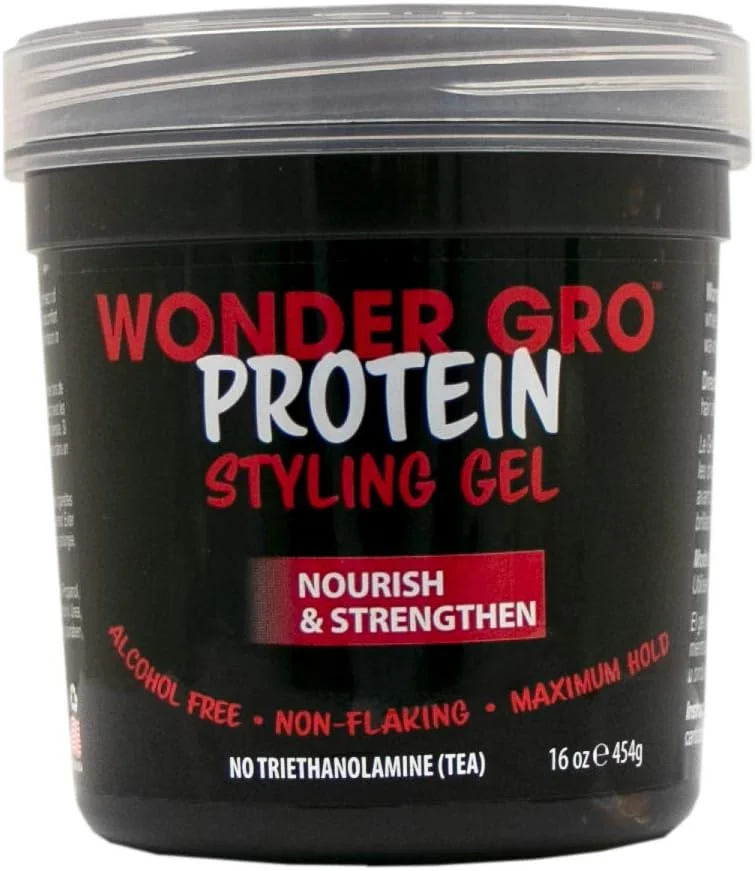 ژل حالت دهنده موی پروتئینی واندر گرو، 473 میلی لیتر ژل حالت دهنده موی پروتئینی واندر گرو، 473 میلی لیتر