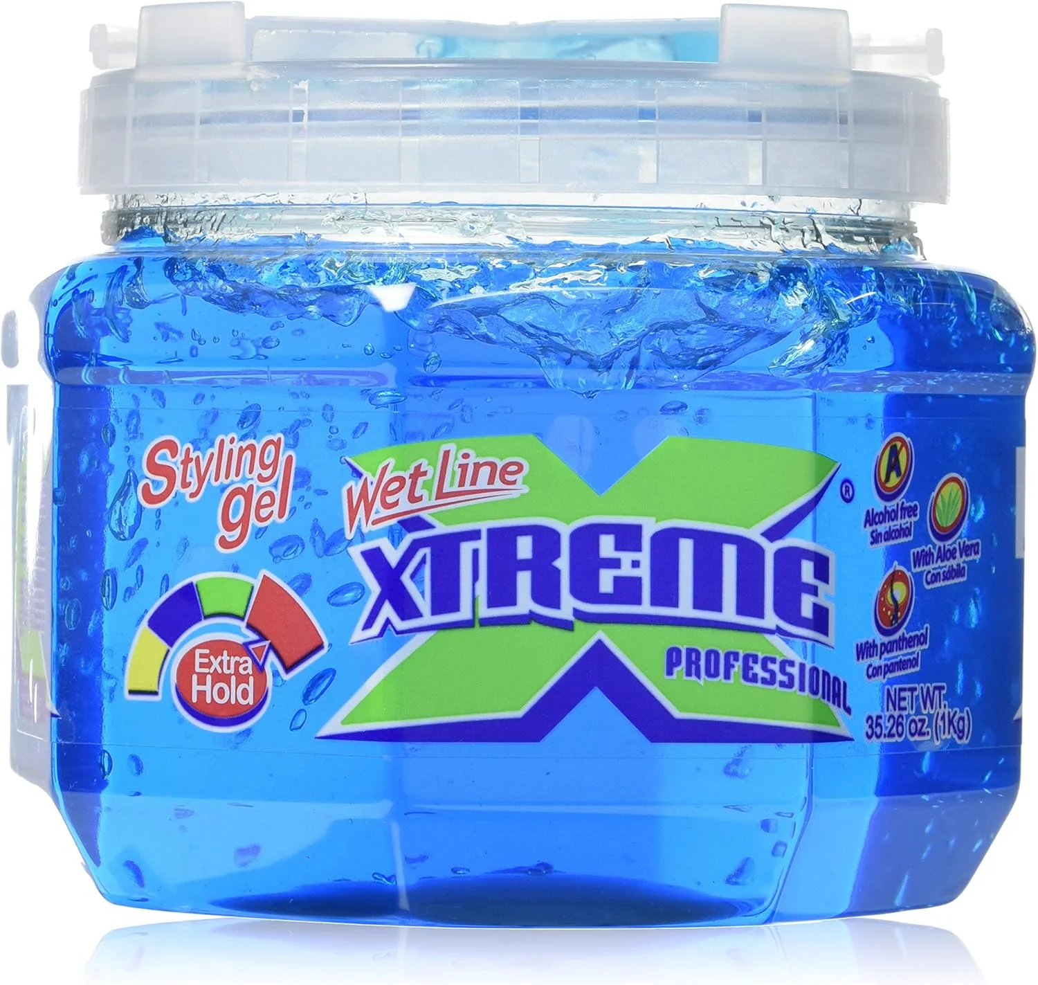 ژل حالت دهنده موی سر Xtreme Professional Wet Line با قدرت نگهداری فوق العاده قوی، آبی، 1000 گرم (بسته 2 عددی) ژل حالت دهنده موی سر Xtreme Professional Wet Line با قدرت نگهداری فوق العاده قوی، آبی، 1000 گرم (بسته 2 عددی)