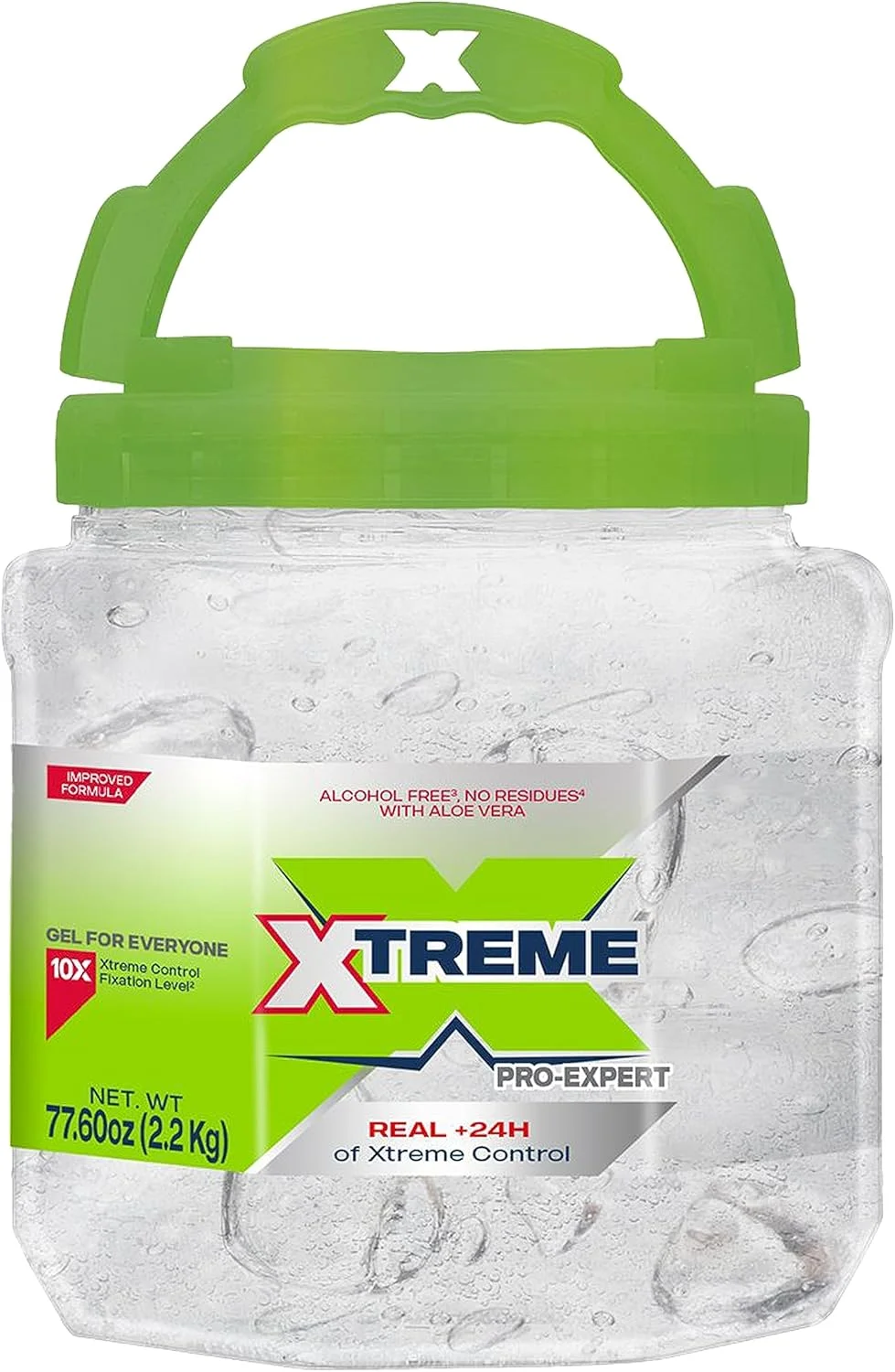 ژل حالت دهنده موی شفاف Xtreme Pro-Expert، بدون الکل، کنترل قوی 24 ساعته با آلوئه ورا، ظرف 2300 میلی لیتری (بسته 3 عددی) ژل حالت دهنده موی شفاف Xtreme Pro-Expert، بدون الکل، کنترل قوی 24 ساعته با آلوئه ورا، ظرف 2300 میلی لیتری (بسته 3 عددی)