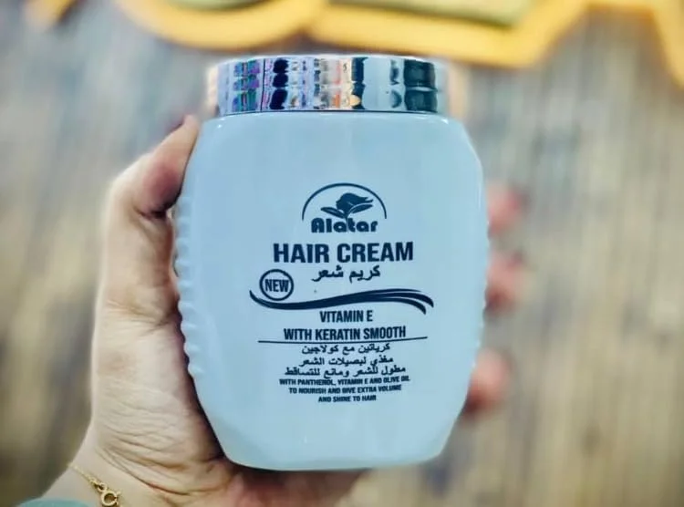 کرم مو آلاتر حاوی ویتامین ای و کراتین، نرم کننده، حجم دهنده و درخشان کننده