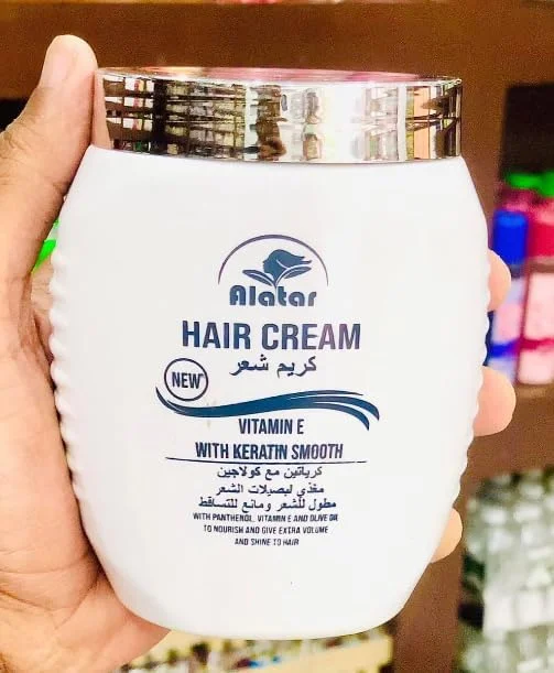 کرم مو آلاتر حاوی ویتامین ای و کراتین، نرم کننده، حجم دهنده و درخشان کننده