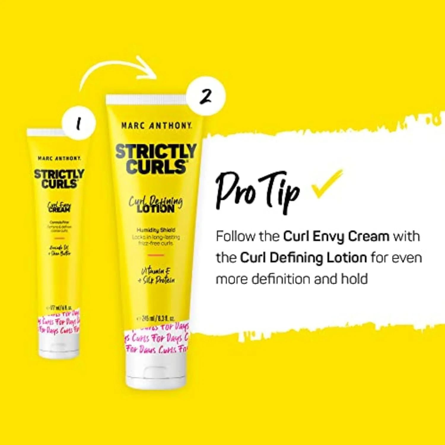 کرم موی فر مارک آنتونی Strictly Curls® مدل Curl Envy مناسب موهای فر ۱۷۷ میلی لیتر