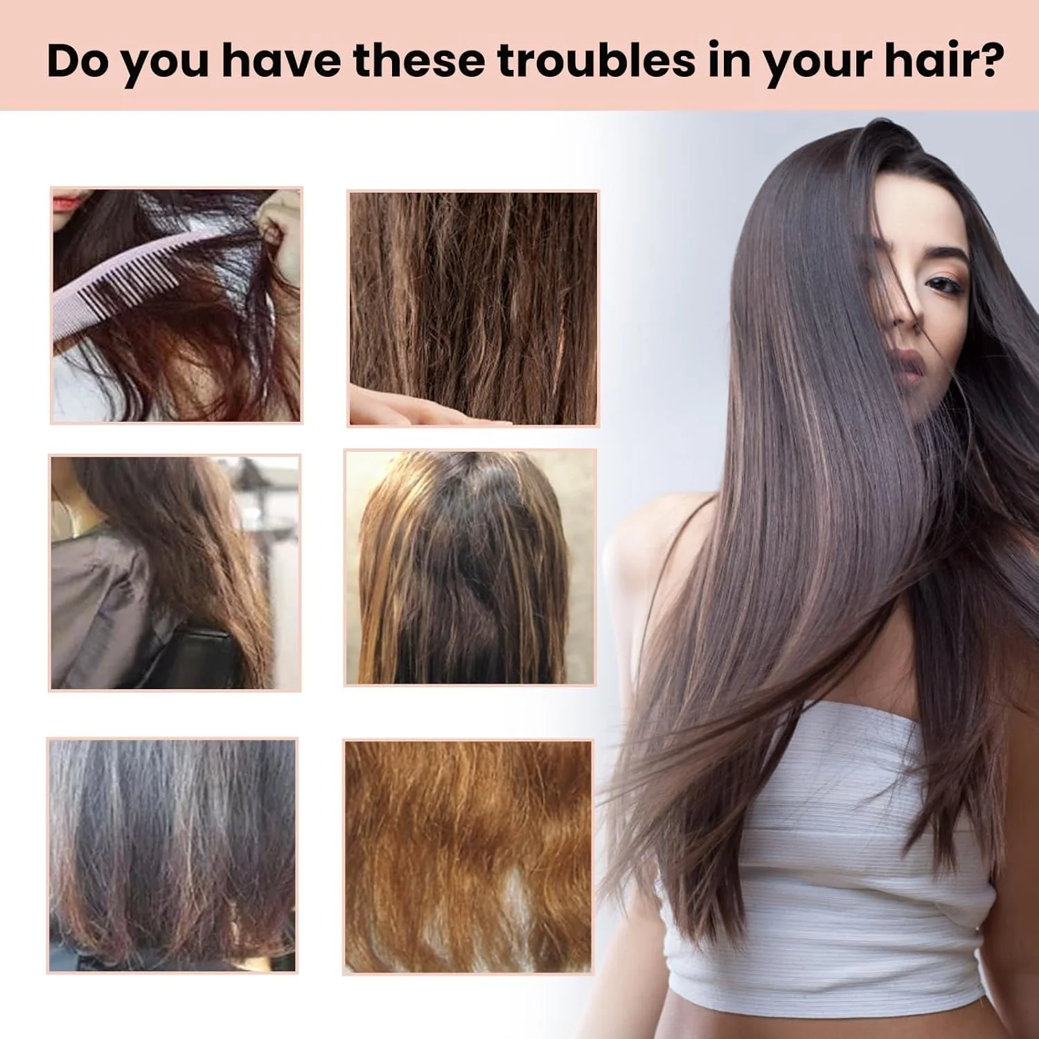 کرم صاف کننده فوری مو آزونی با برس شانه دار، صاف کننده و مغذی مو، کرم صاف کننده مو برای صاف کردن فر، گره و وز، درمان کامل صاف کننده مو کرم صاف کننده فوری مو آزونی با برس شانه دار، صاف کننده و مغذی مو، کرم صاف کننده مو برای صاف کردن فر، گره و وز، درمان کامل صاف کننده مو