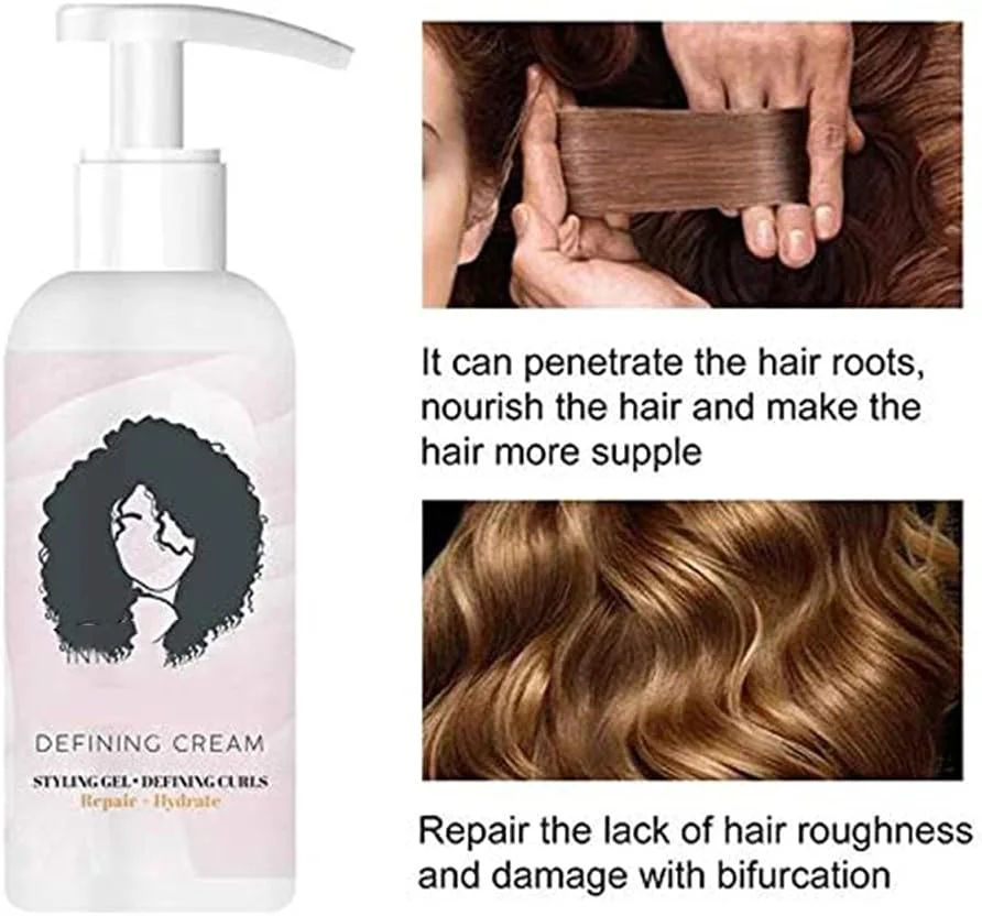 کرم حالت دهنده و تقویت کننده فر مو آزونی، افزایش دهنده حالت موجی و فر مو، کنترل کننده وز طبیعی، کرم نرم کننده و مرطوب کننده فر مو، ژل حالت دهنده حرفه ای، مناسب برای موهای فر و مجعد، 2 عدد