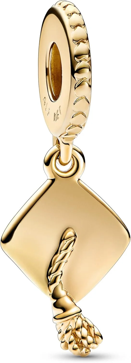 آویزهای پاندورا Moments با روکش طلای 14 عیار