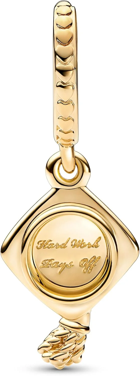 آویزهای پاندورا Moments با روکش طلای 14 عیار