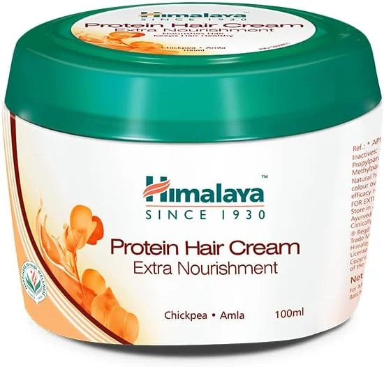 کرم موی پروتئینه گیاهی هیمالیا برای موهای معمولی، 100 میلی لیتر