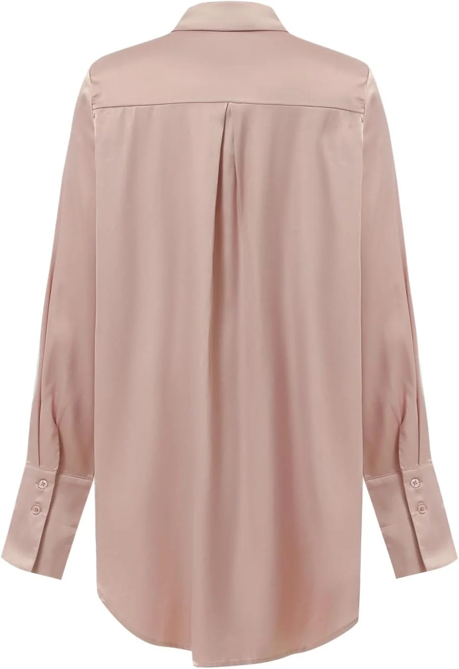 بلوز ابریشمی دکمه دار آستین بلند زنانه مناسب کار در اداره