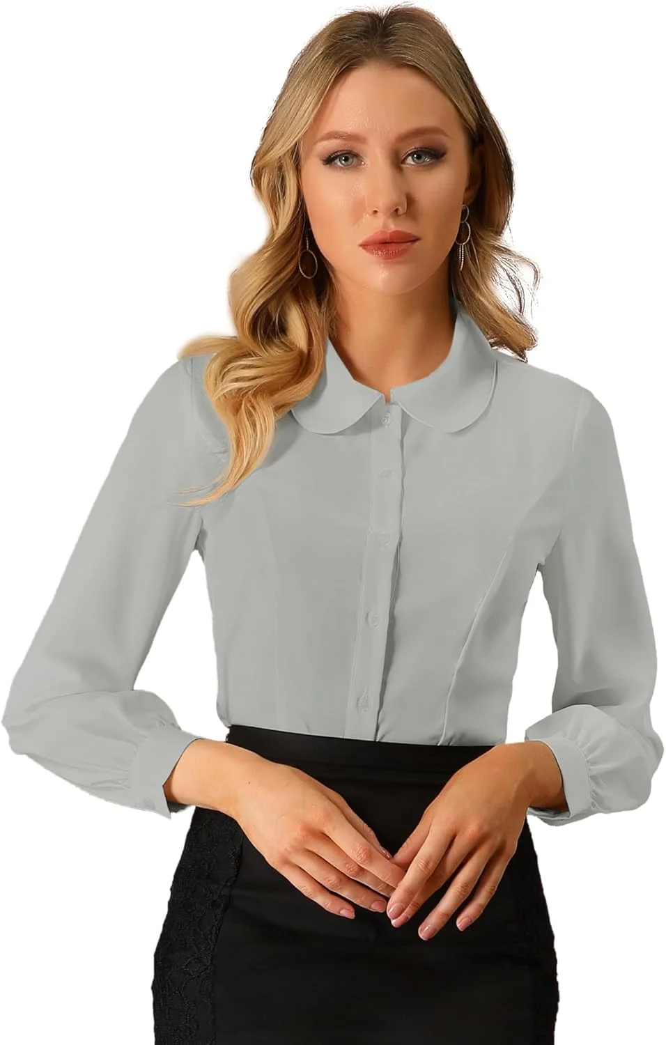 پیراهن یقه پیتر پن زنانه Allegra K، کلاسیک