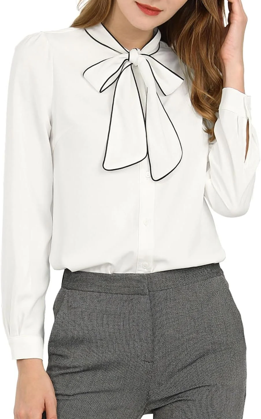 پیراهن زنانه الگرا کا، بلوز راه راه پایه