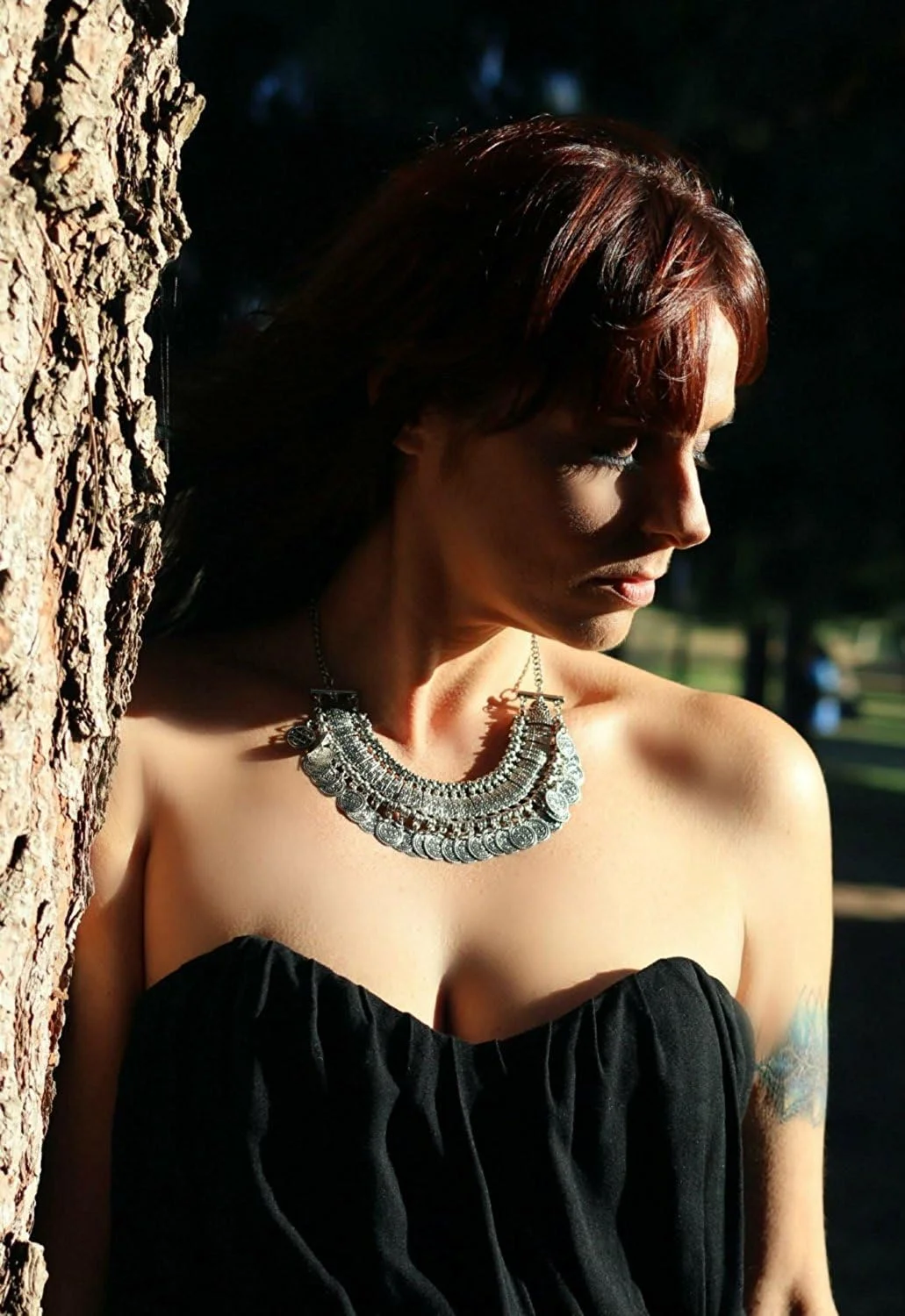 گردنبند سکه ای زنانه و دخترانه با طرح بوهمی، کولی، تبتی و سبک وینتیج مناسب مهمانی گردنبند سکه ای زنانه و دخترانه با طرح بوهمی، کولی، تبتی و سبک وینتیج مناسب مهمانی