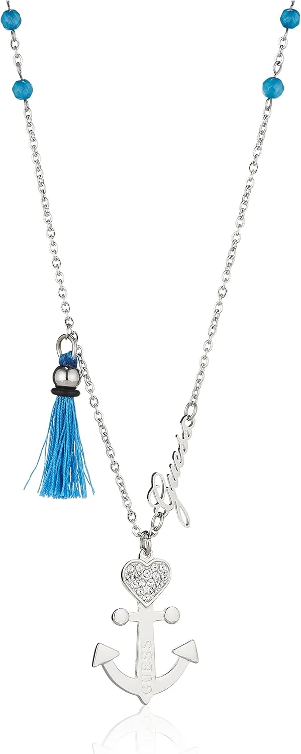 گردنبند زنانه گس مدل Ubn85004، نقره ای