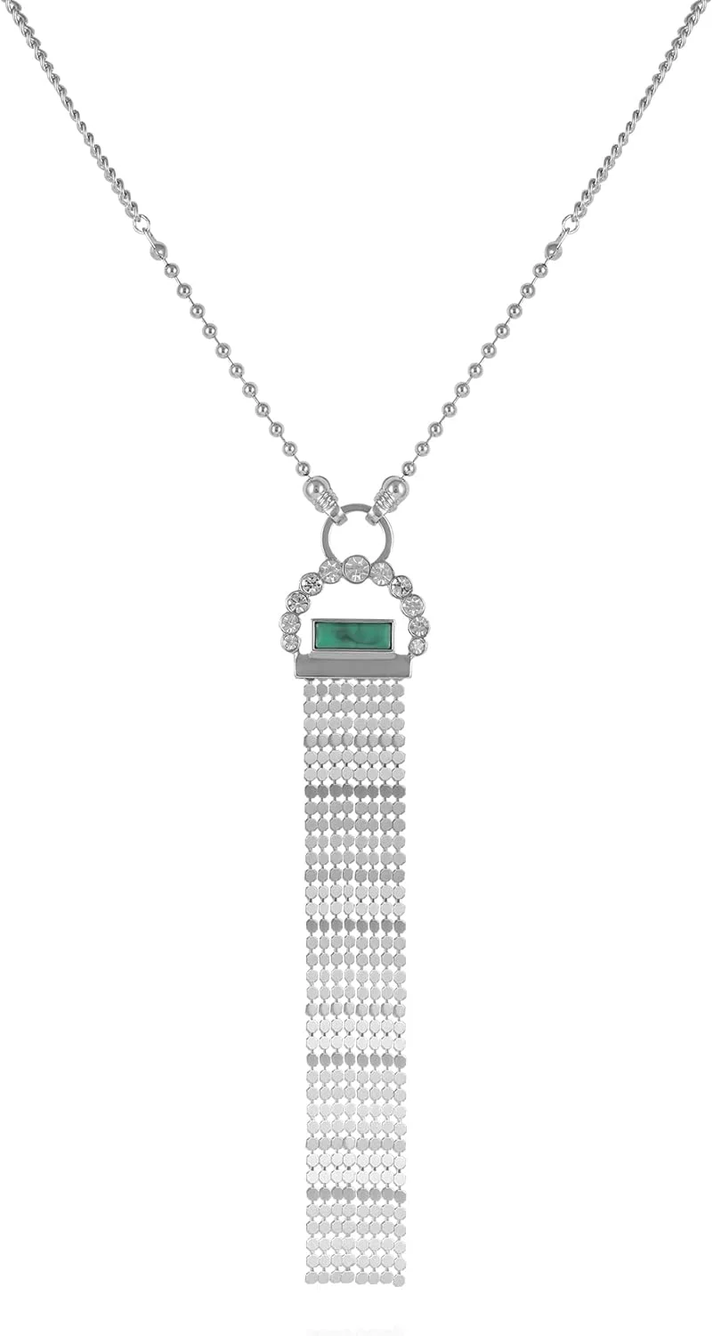 گردنبند ظریف Y گس، سایز آزاد، فلزی، بدون سنگ قیمتی، سایز آزاد، فلزی، بدون سنگ قیمتی