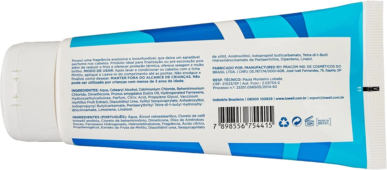 کرم موی بدون آبکشی بلوبری لاول، 180 میلی لیتر